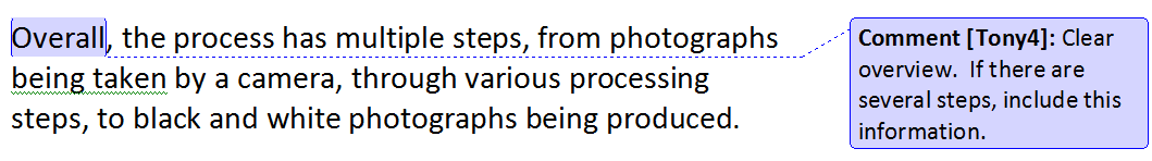 Task 1 Model Annotated Process