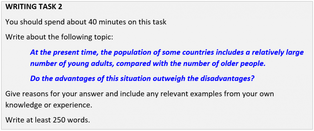 IELTS writing Task 2 question about sharing information 